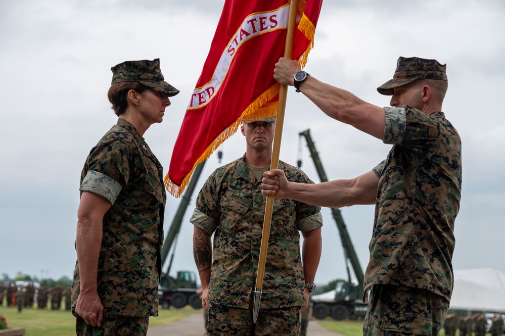 Fort Leonard Wood Marine Corps Detachment Change of Command 2024