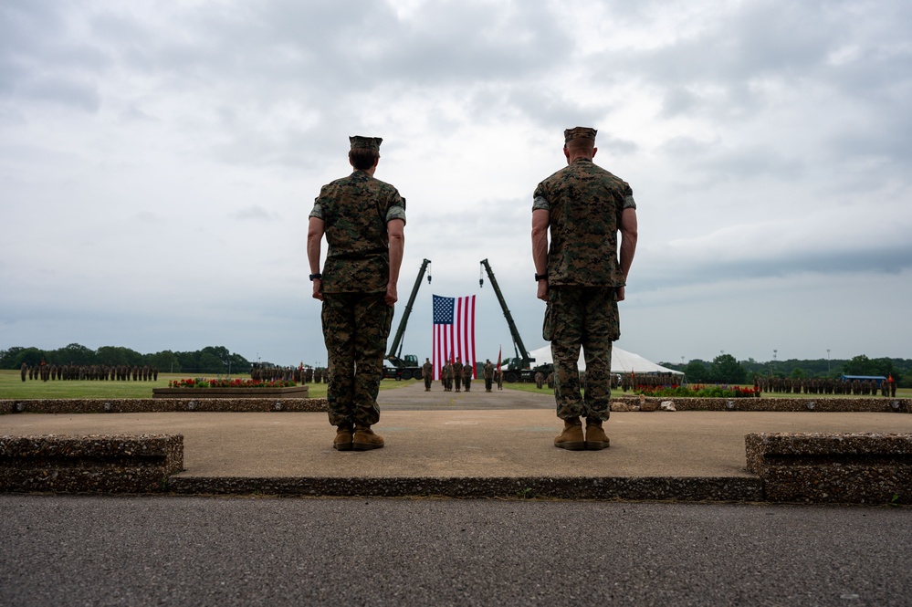 Fort Leonard Wood Marine Corps Detachment Change of Command 2024