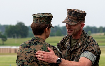 Fort Leonard Wood Marine Corps Detachment Change of Command 2024