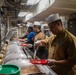 USS Ronald Reagan (CVN 76) hosts a Christmas meal