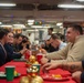 USS Ronald Reagan (CVN 76) hosts a Christmas meal