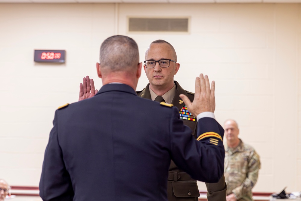 Oklahoma Guardsman promotes to Chief Warrant Officer 5