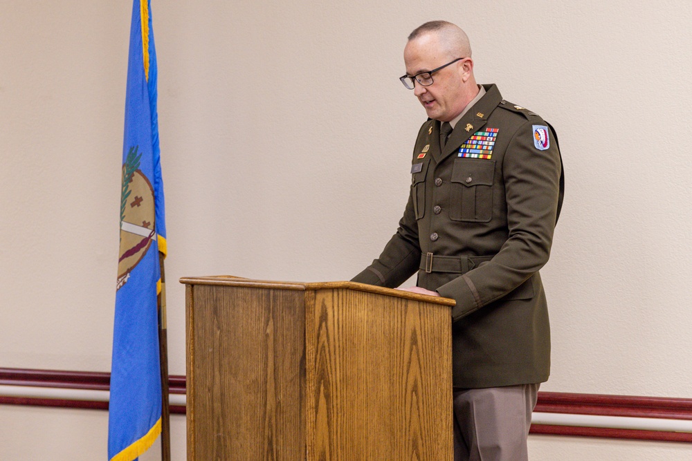 Oklahoma Guardsman promotes to Chief Warrant Officer 5