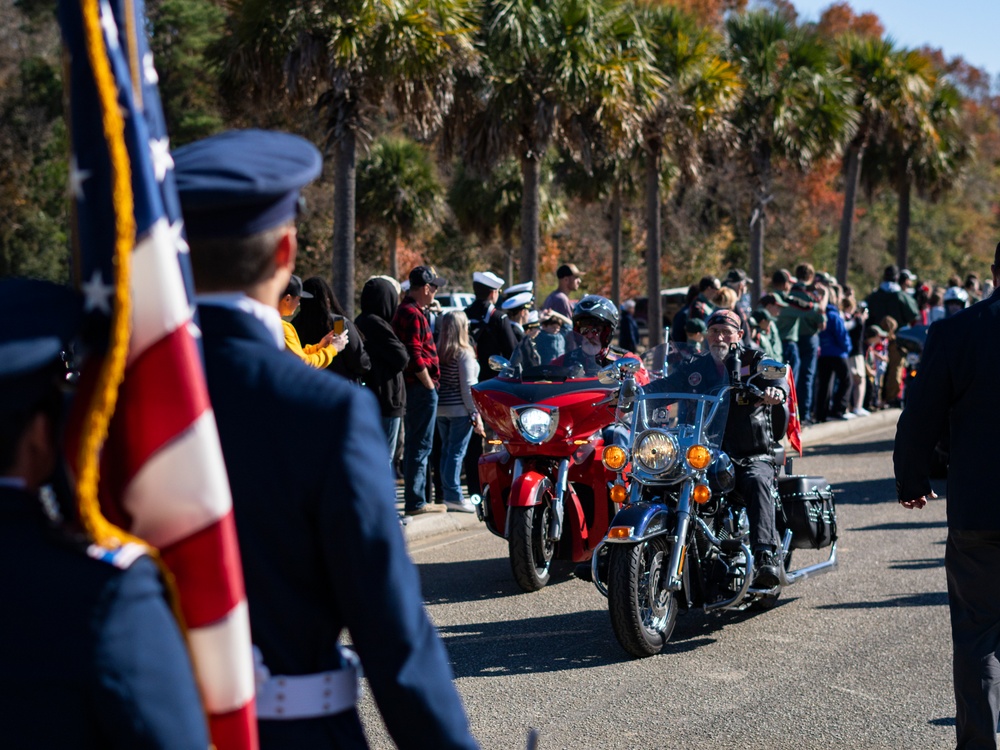 CAP presents the colors at Wreaths Across America