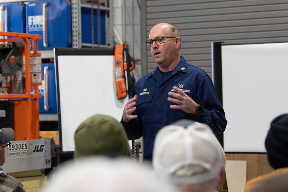 Coast Guard Station Barnegat Light hosts commercial fishing vessel safety course