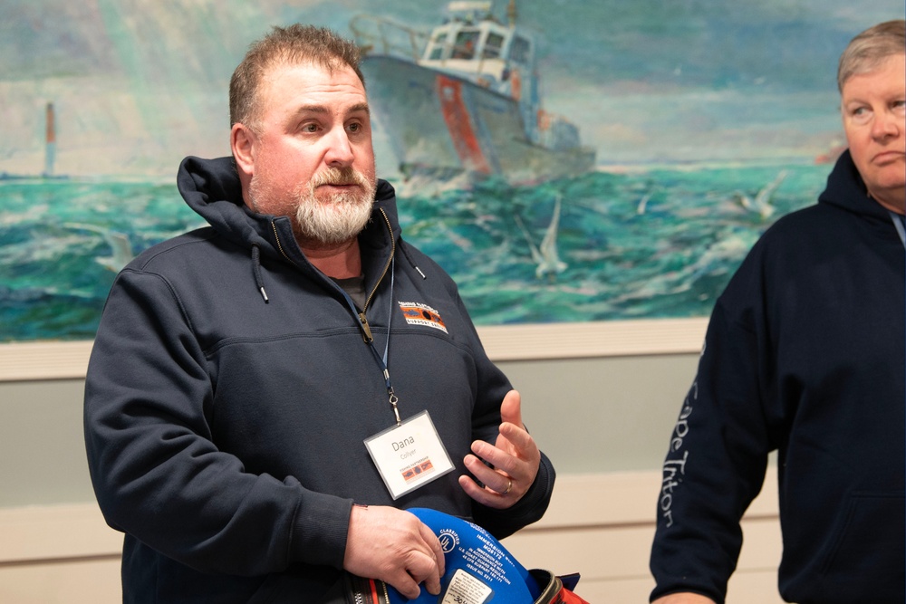 Coast Guard Station Barnegat Light hosts commercial fishing vessel safety course