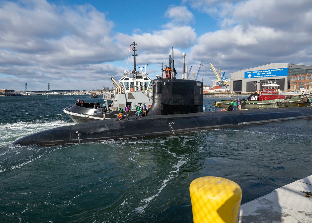 PNSY Delivers Texas as Battle-Ready Asset to the Fleet