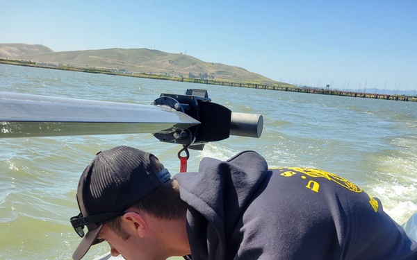 Army dive team conducts sonar surveys in Suisun Bay