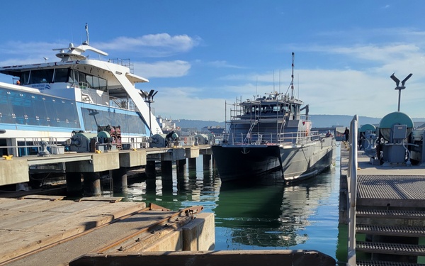 USACE vessel goes into drydock in Alameda