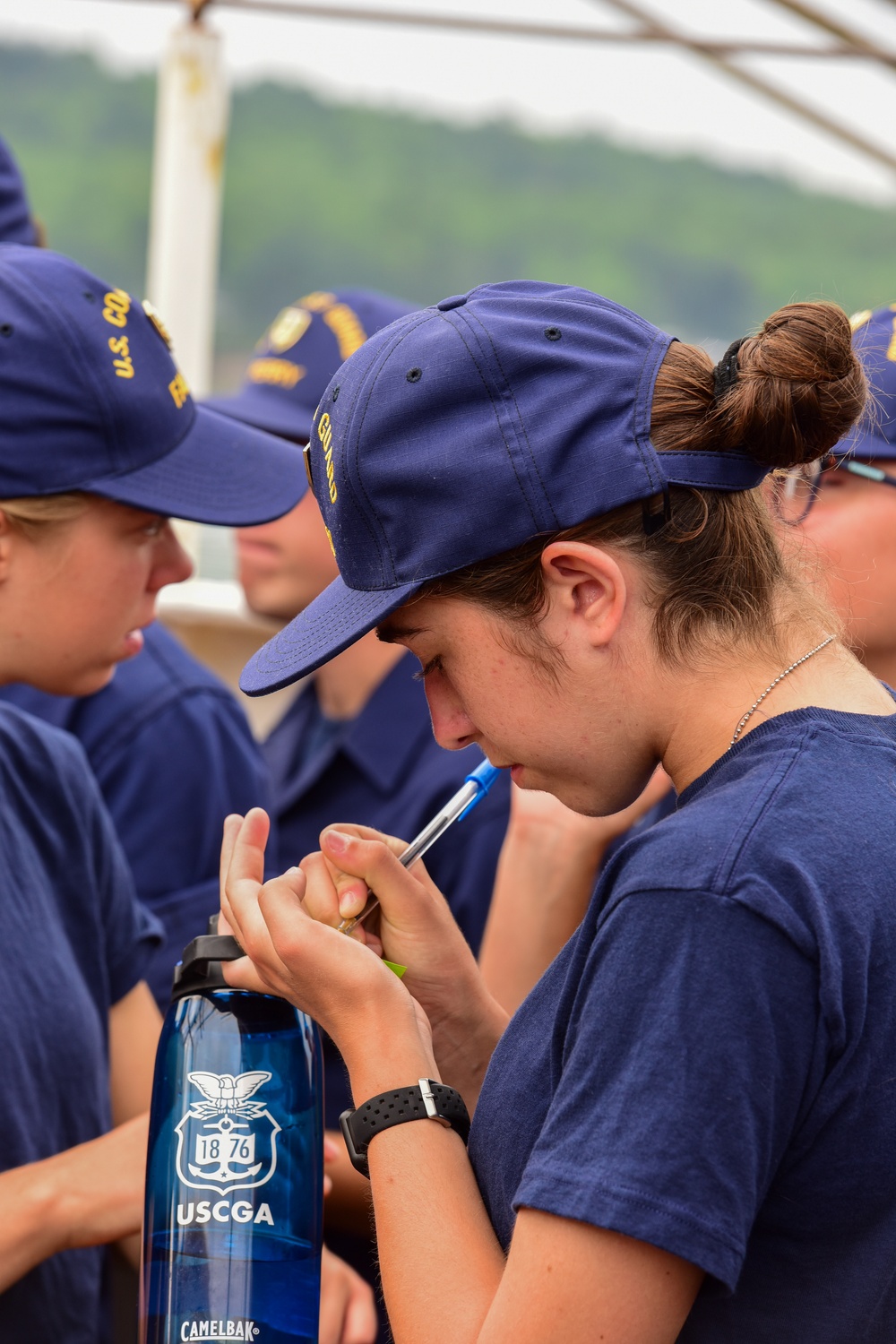 Coast Guard Academy cadets sail with Coast Guard Cutter Eagle