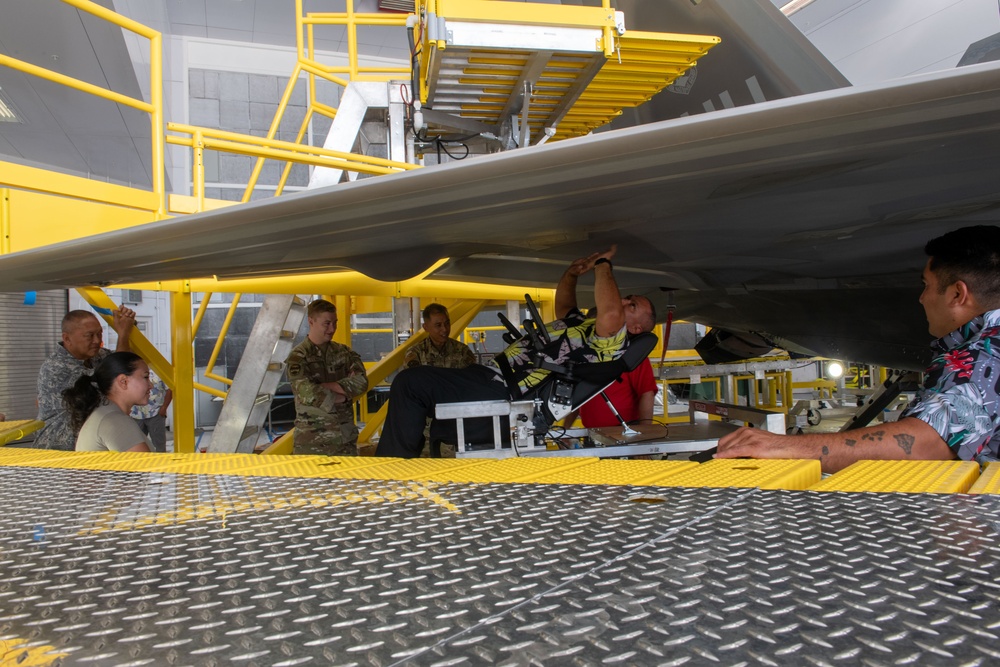 Accelerating Change: HIANG Airmen Redesign Aircraft Maintenance Stands for F-22