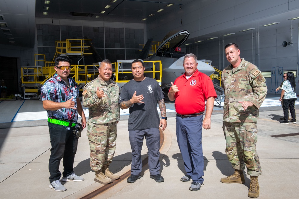 Accelerating Change: HIANG Airmen Redesign Aircraft Maintenance Stands for F-22