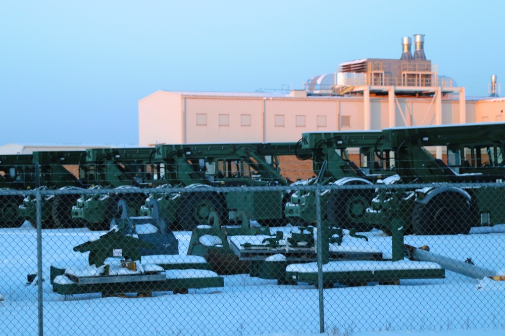 Snow at Fort McCoy