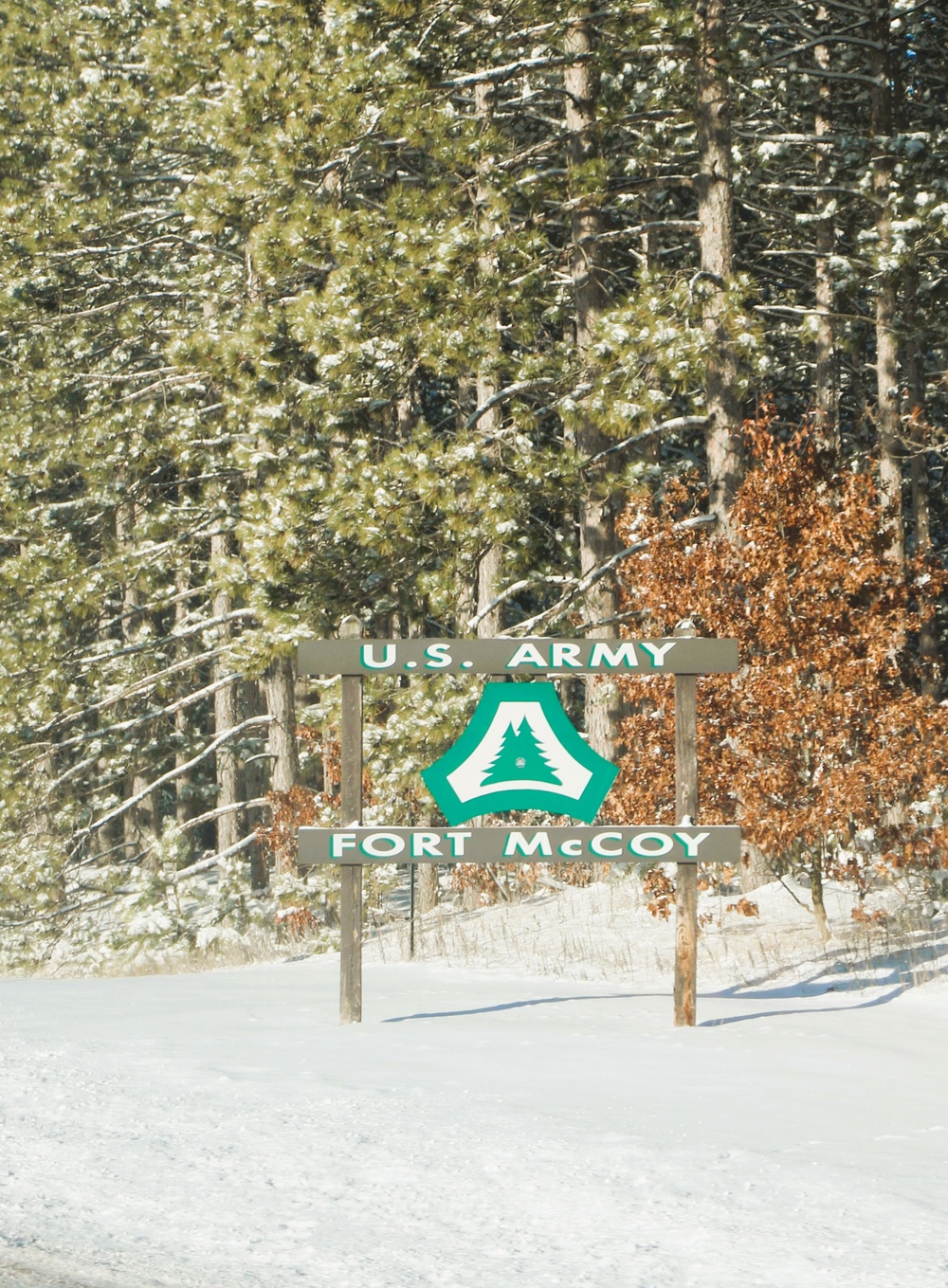 Snow at Fort McCoy