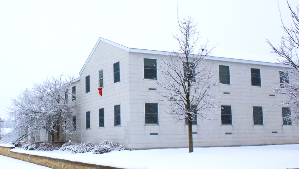 Snow at Fort McCoy