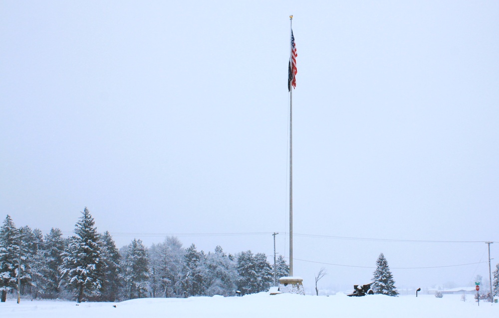 Snow at Fort McCoy