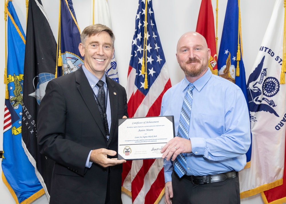 Three DLA Land and Maritime associates earn top Lean Six Sigma certifications