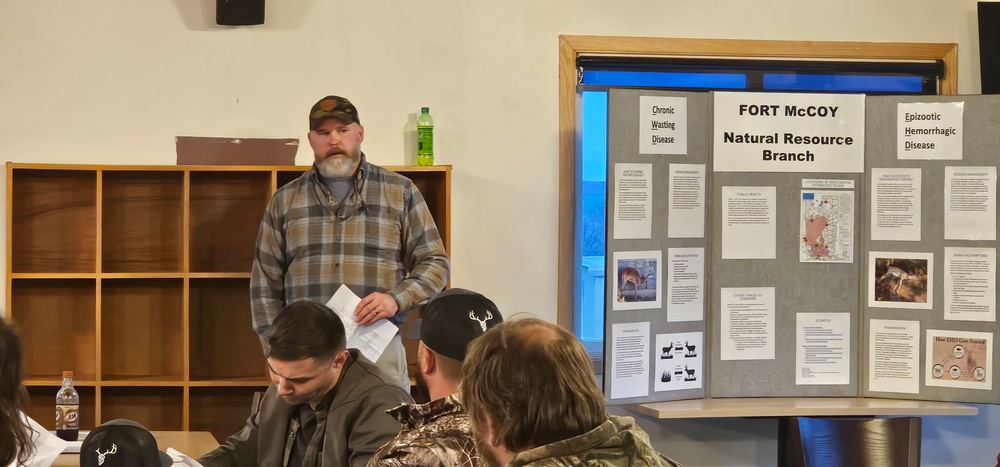 Fort McCoy holds 2024 Meet and Greet event for deer hunters at installation