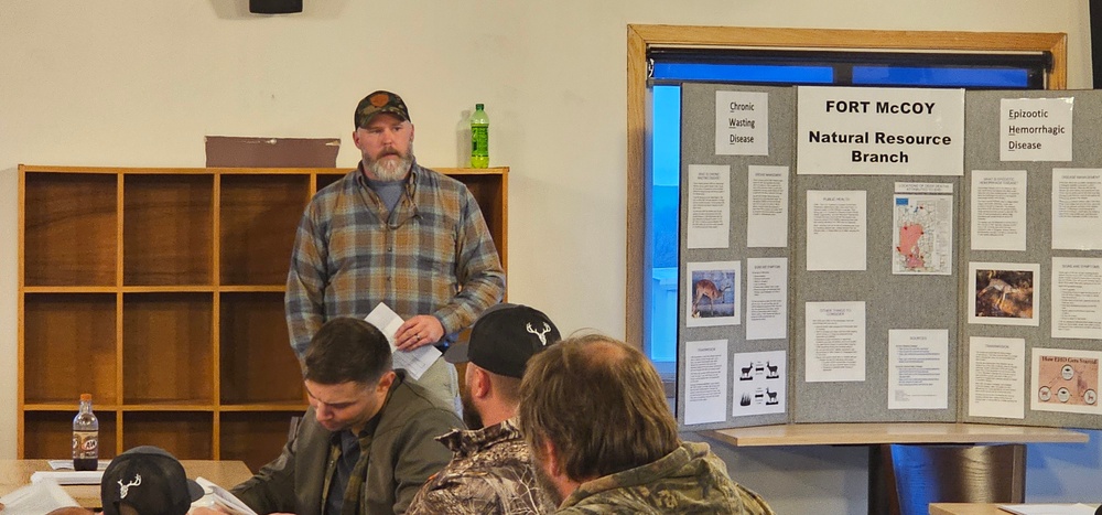 Fort McCoy holds 2024 Meet and Greet event for deer hunters at installation