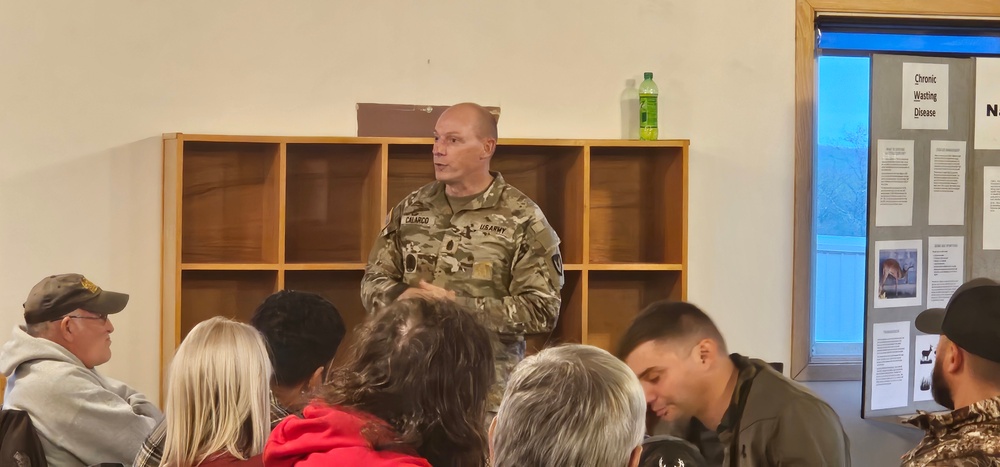 Fort McCoy holds 2024 Meet and Greet event for deer hunters at installation