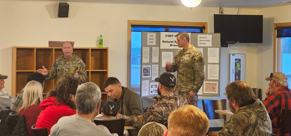 Fort McCoy holds 2024 Meet and Greet event for deer hunters at installation