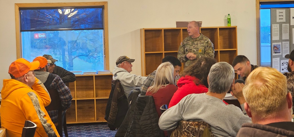 Fort McCoy holds 2024 Meet and Greet event for deer hunters at installation