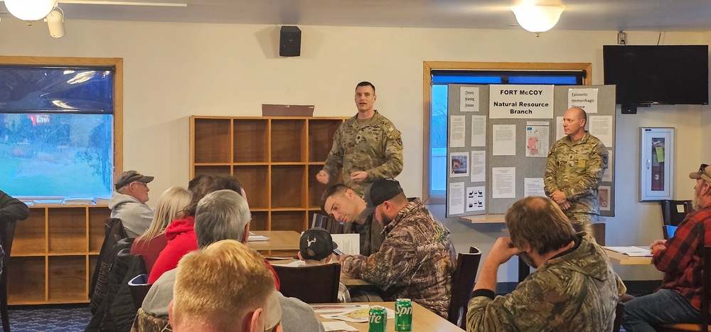 Fort McCoy holds 2024 Meet and Greet event for deer hunters at installation