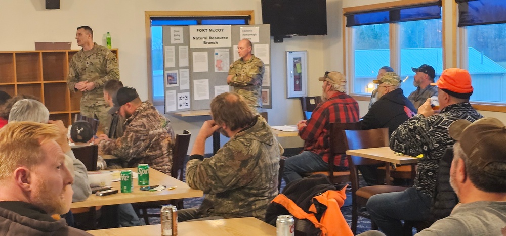 Fort McCoy holds 2024 Meet and Greet event for deer hunters at installation