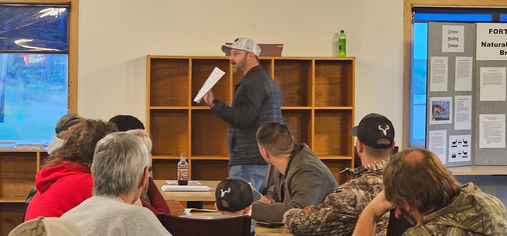 Fort McCoy holds 2024 Meet and Greet event for deer hunters at installation