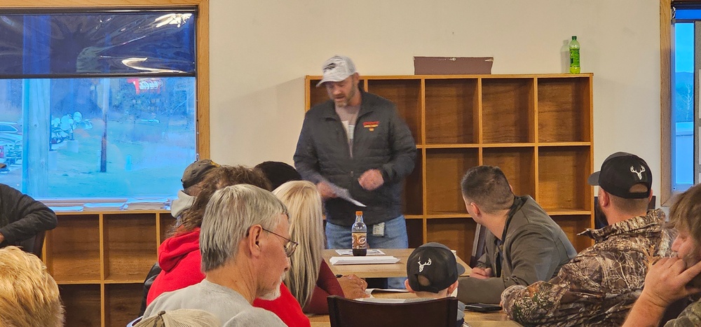 Fort McCoy holds 2024 Meet and Greet event for deer hunters at installation