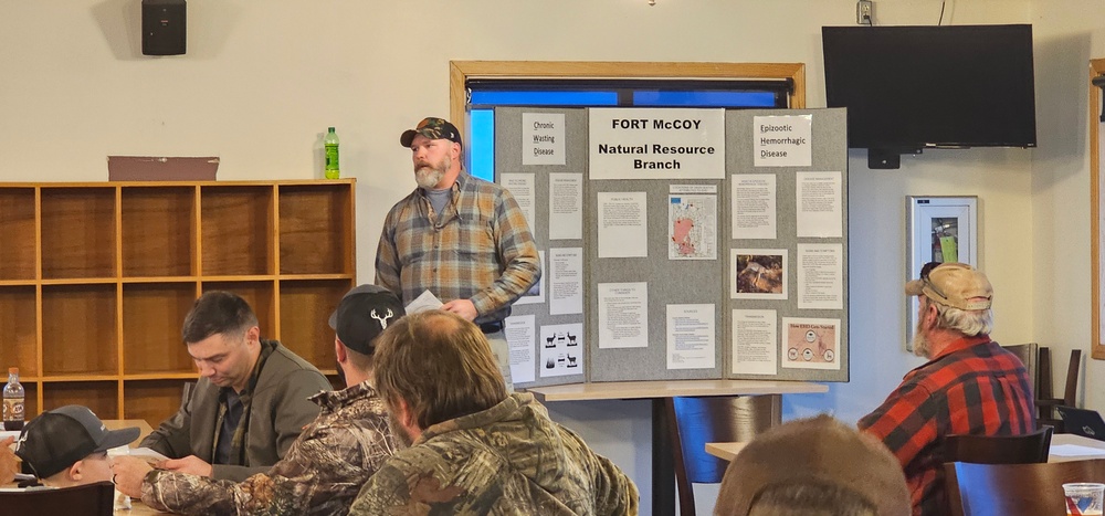 Fort McCoy holds 2024 Meet and Greet event for deer hunters at installation