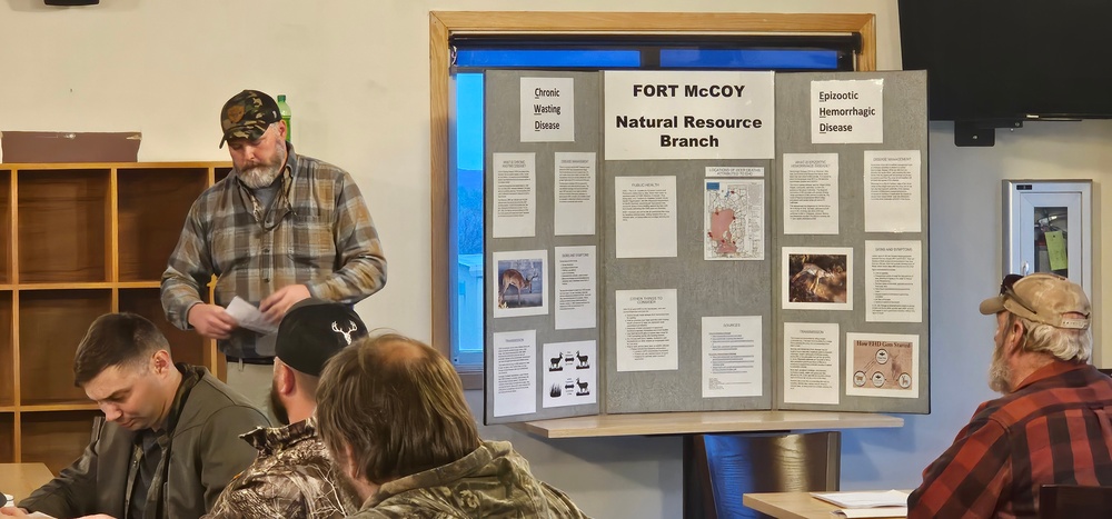 Fort McCoy holds 2024 Meet and Greet event for deer hunters at installation