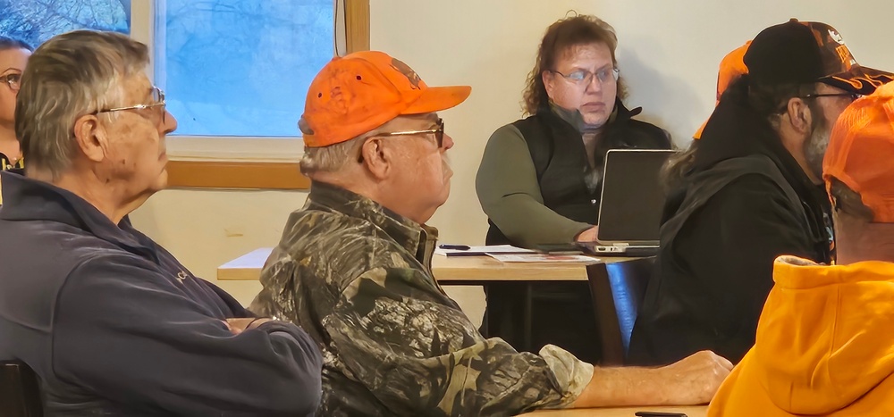 Fort McCoy holds 2024 Meet and Greet event for deer hunters at installation