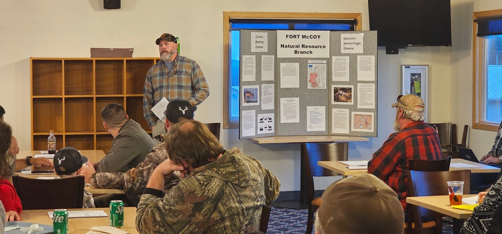 Fort McCoy holds 2024 Meet and Greet event for deer hunters at installation