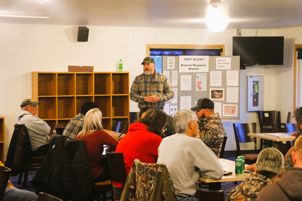 Fort McCoy holds 2024 Meet and Greet event for deer hunters at installation