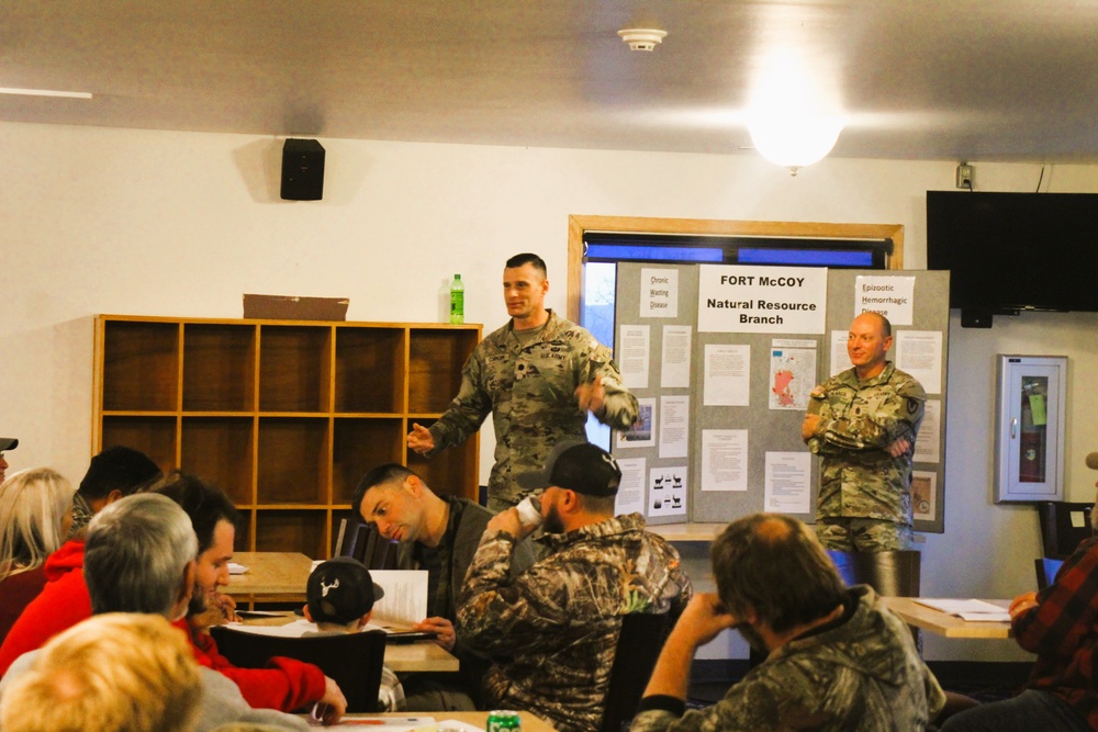 Fort McCoy holds 2024 Meet and Greet event for deer hunters at installation