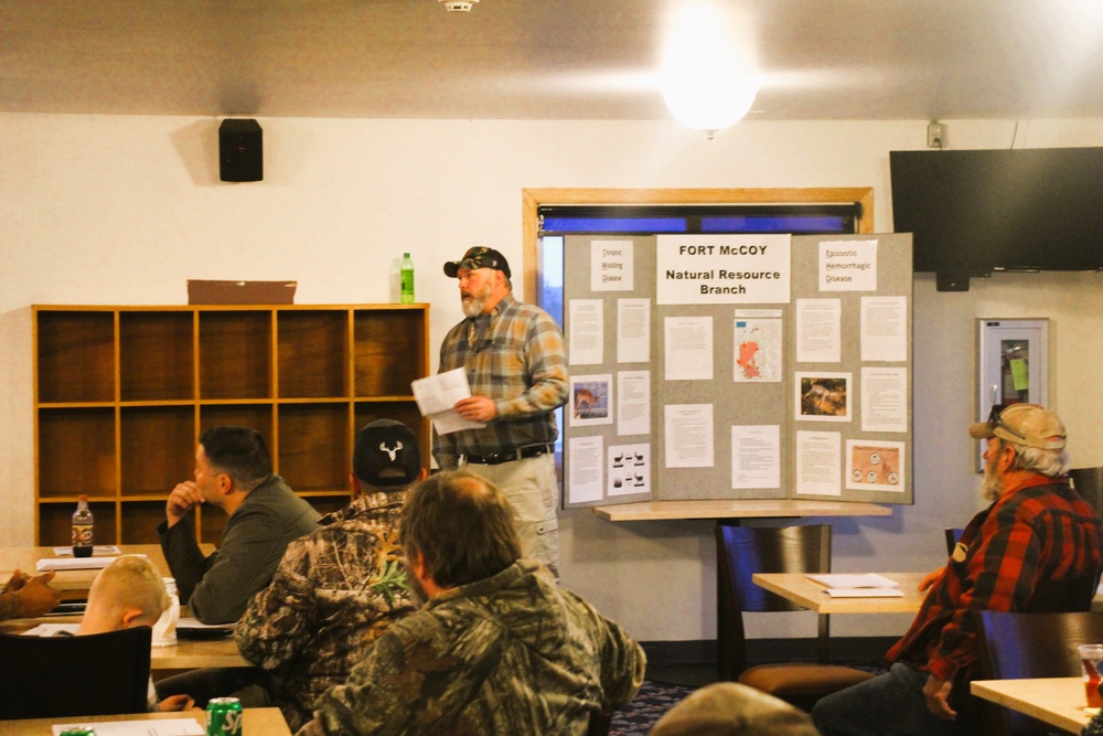 Fort McCoy holds 2024 Meet and Greet event for deer hunters at installation