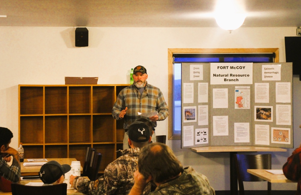 Fort McCoy holds 2024 Meet and Greet event for deer hunters at installation