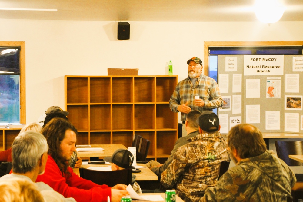 Fort McCoy holds 2024 Meet and Greet event for deer hunters at installation