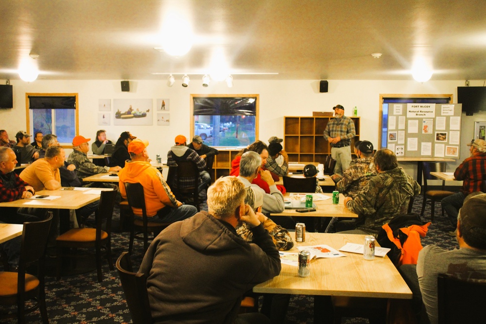 Fort McCoy holds 2024 Meet and Greet event for deer hunters at installation