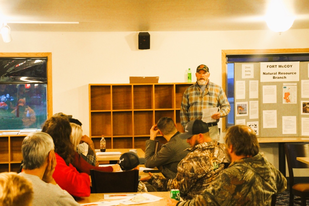 Fort McCoy holds 2024 Meet and Greet event for deer hunters at installation