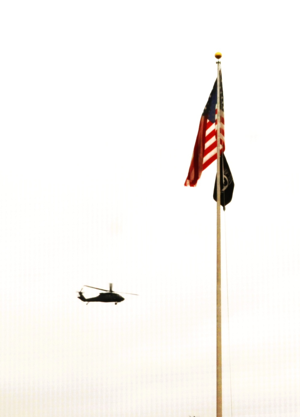 Black Hawk training operations at Fort McCoy