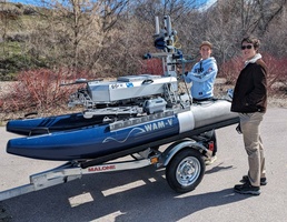 NSWC Panama City, BYU develop and test algorithms for dynamic multi-UUV bathymetry localization