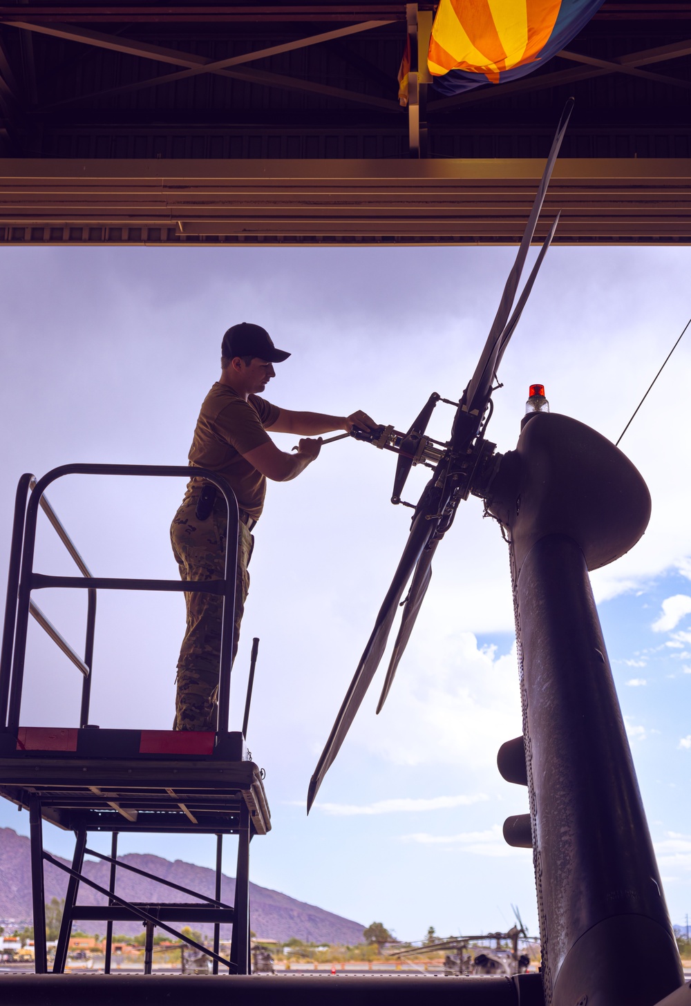 Arizona National Guardsmen Work To Keep Aircraft Mission Capable