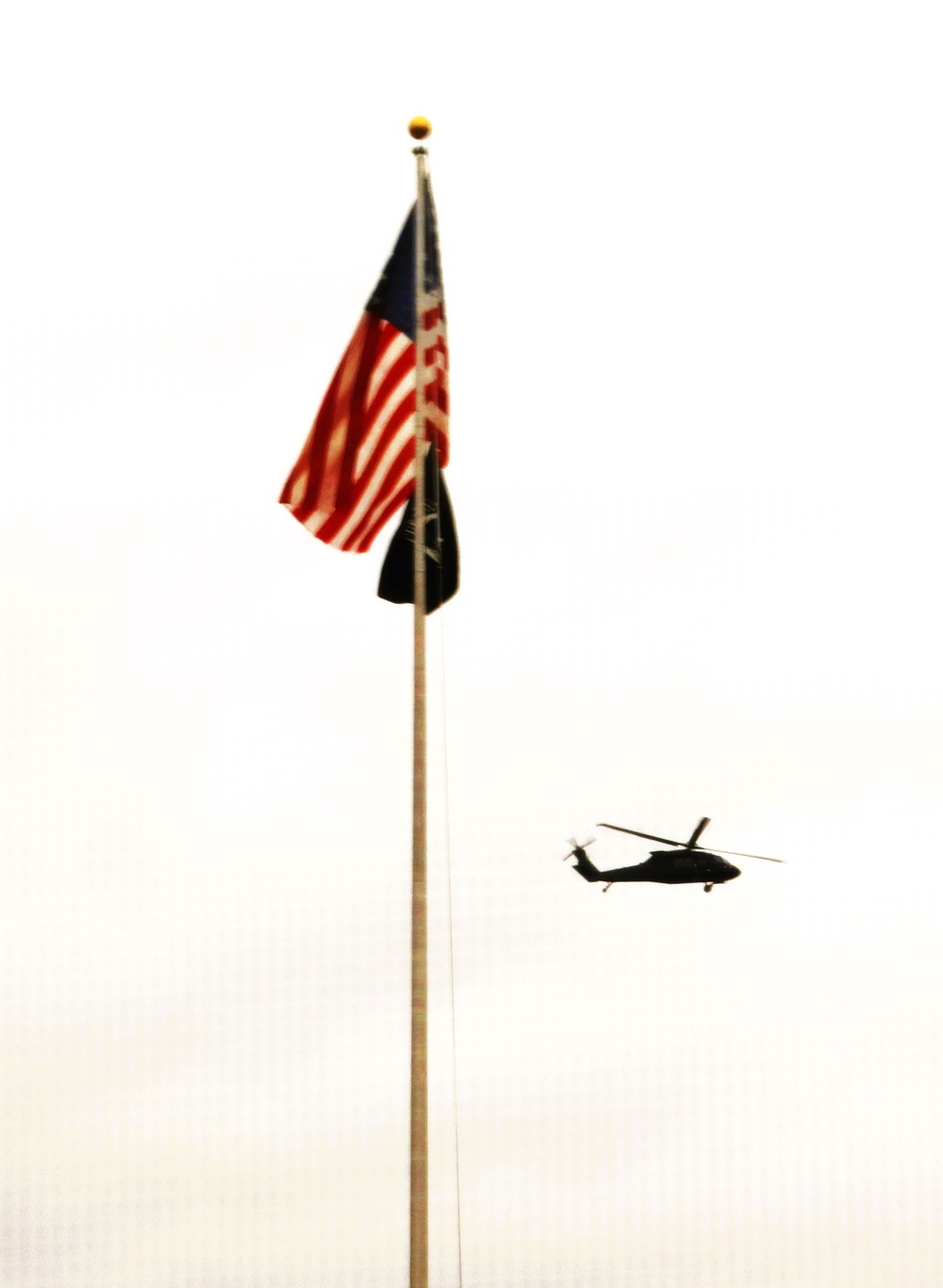 Black Hawk training operations at Fort McCoy