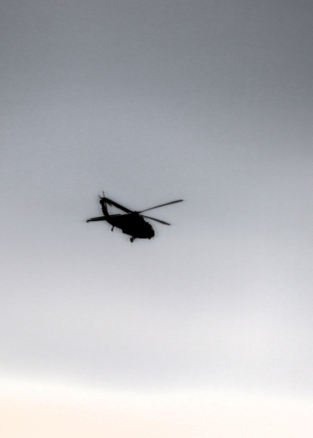 Black Hawk training operations at Fort McCoy