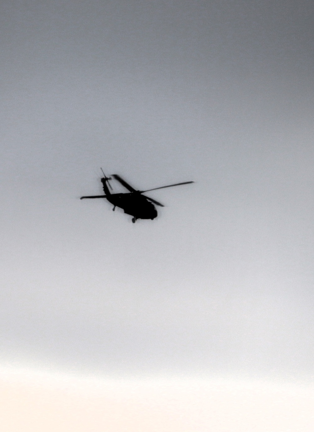 Black Hawk training operations at Fort McCoy