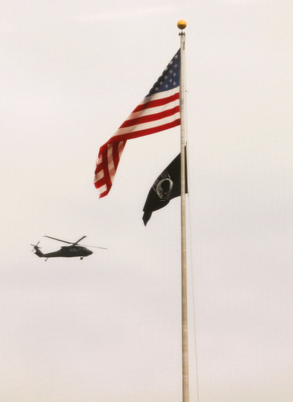 Black Hawk training operations at Fort McCoy