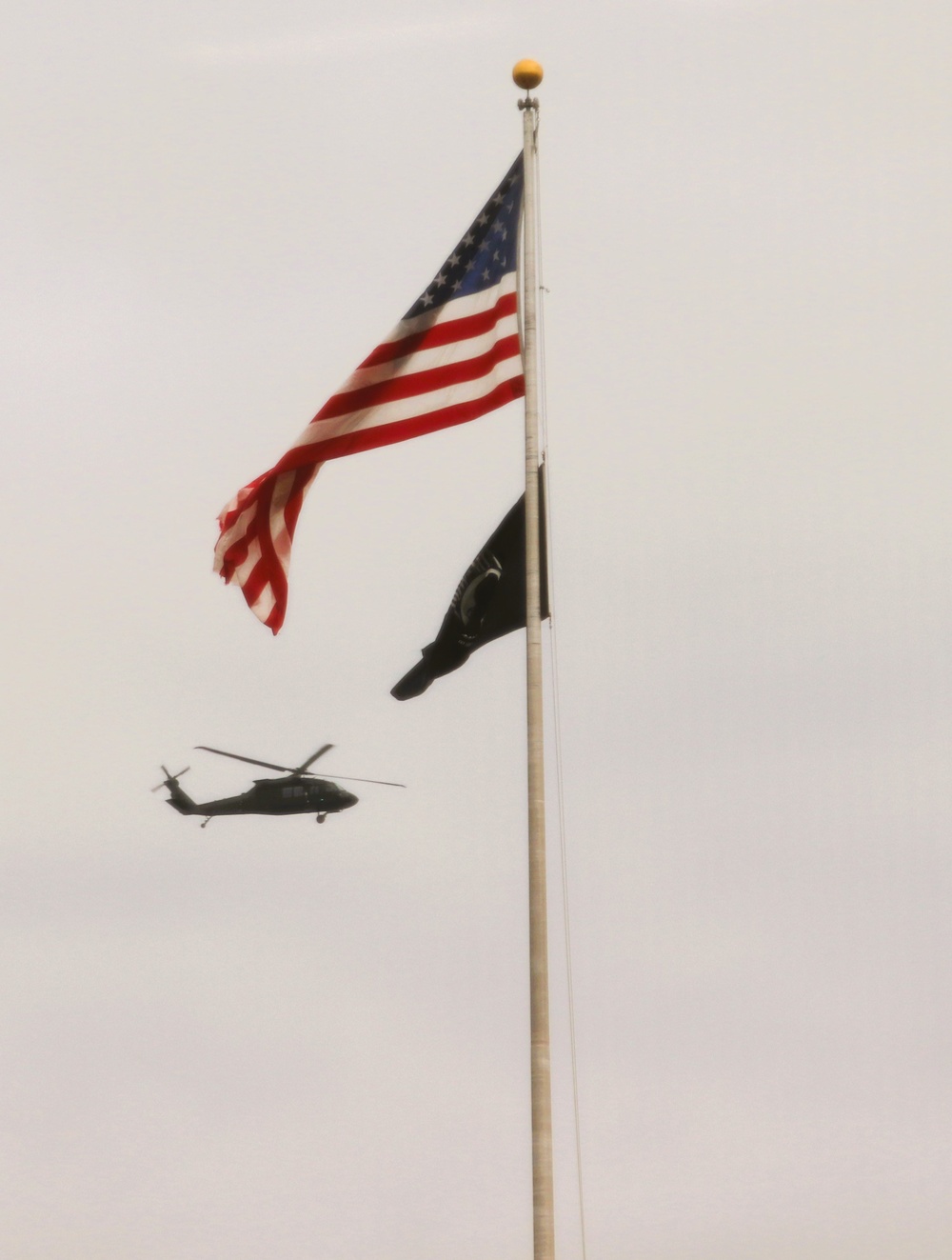 Black Hawk training operations at Fort McCoy