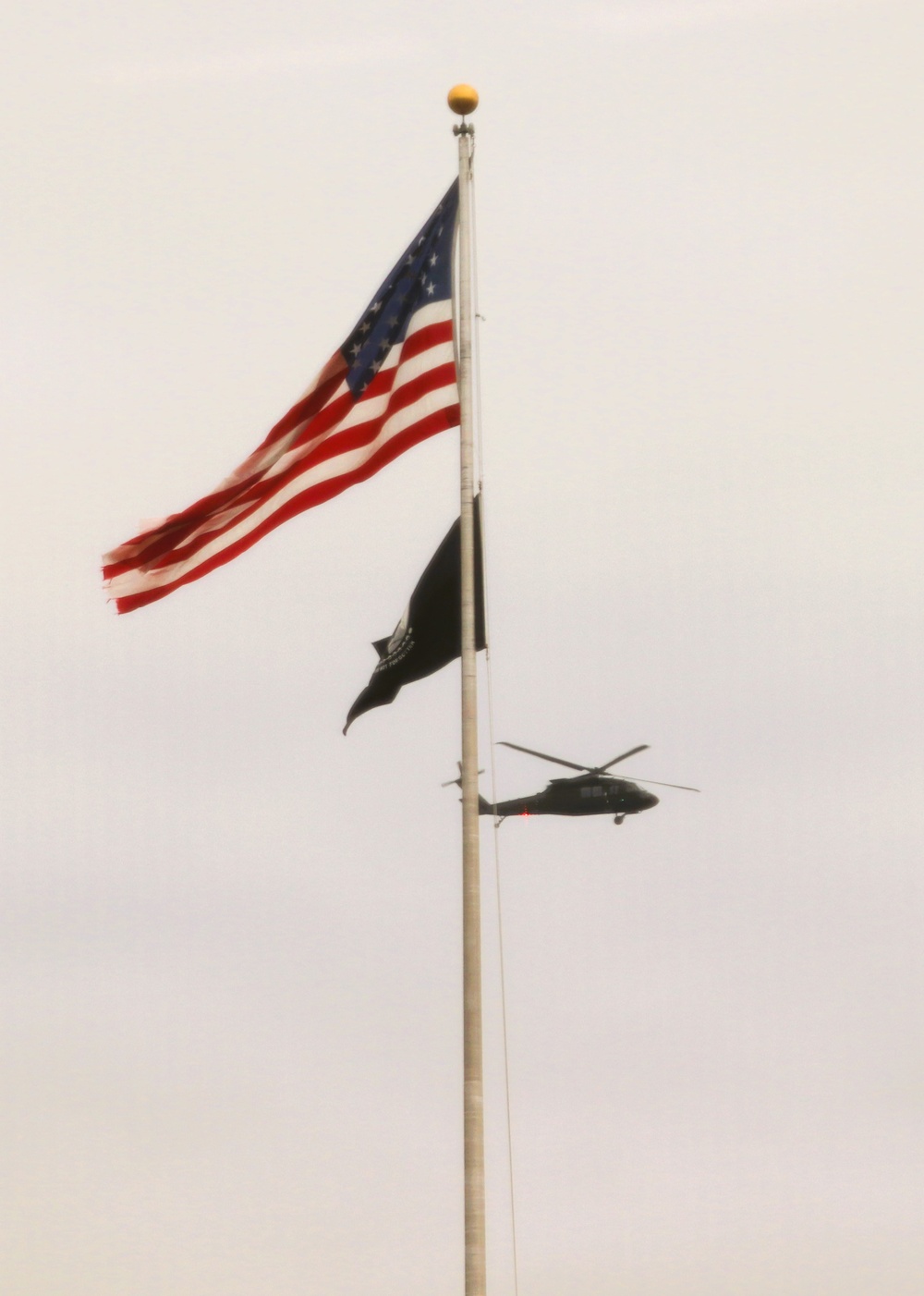 Black Hawk training operations at Fort McCoy